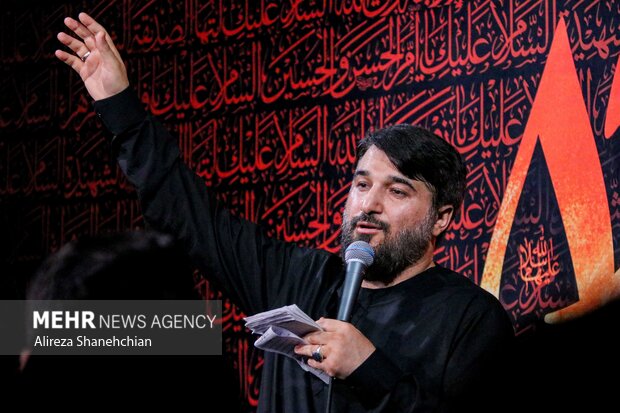 مراسم عزاداری دهه اول فاطمیه در رشت