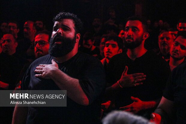 مراسم عزاداری دهه اول فاطمیه در رشت