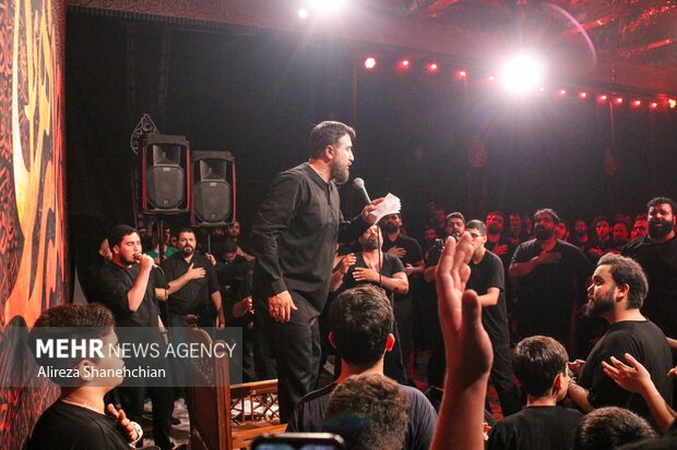 مراسم عزاداری دهه اول فاطمیه در رشت