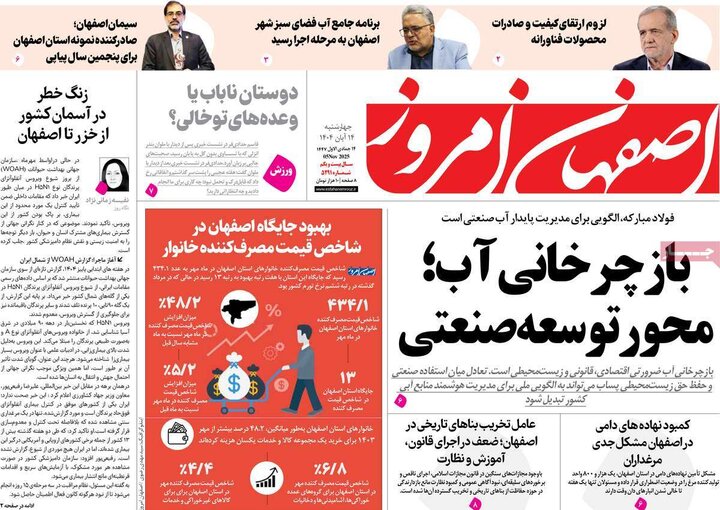 روزنامه‌های اصفهان