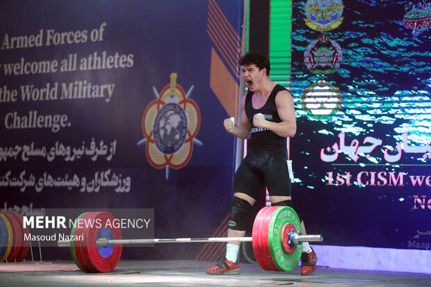 روز دوم مسابقات وزنه برداری سیزم