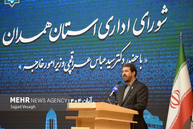 روز اول سفر وزیر خارجه به همدان 6