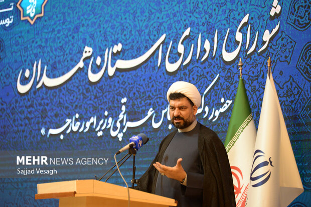 روز اول سفر وزیر خارجه به همدان 12