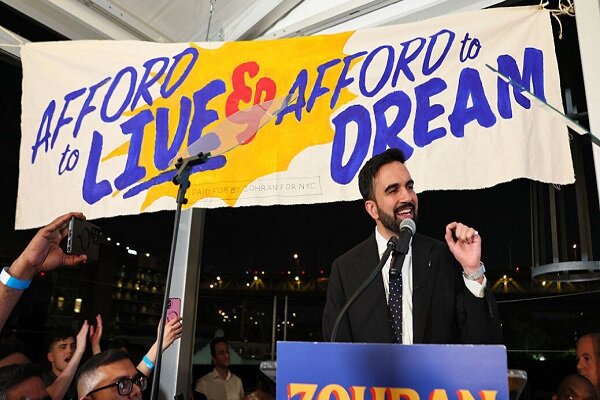 نيويورك،شهردار،انتخابات،پيروزي،نامزد،مسلمان،شهر،فرمانداري،دم ...