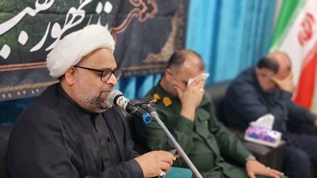 مراسم سوگواری شهادت حضرت فاطمه زهرا (س) در گناوه برگزار شد