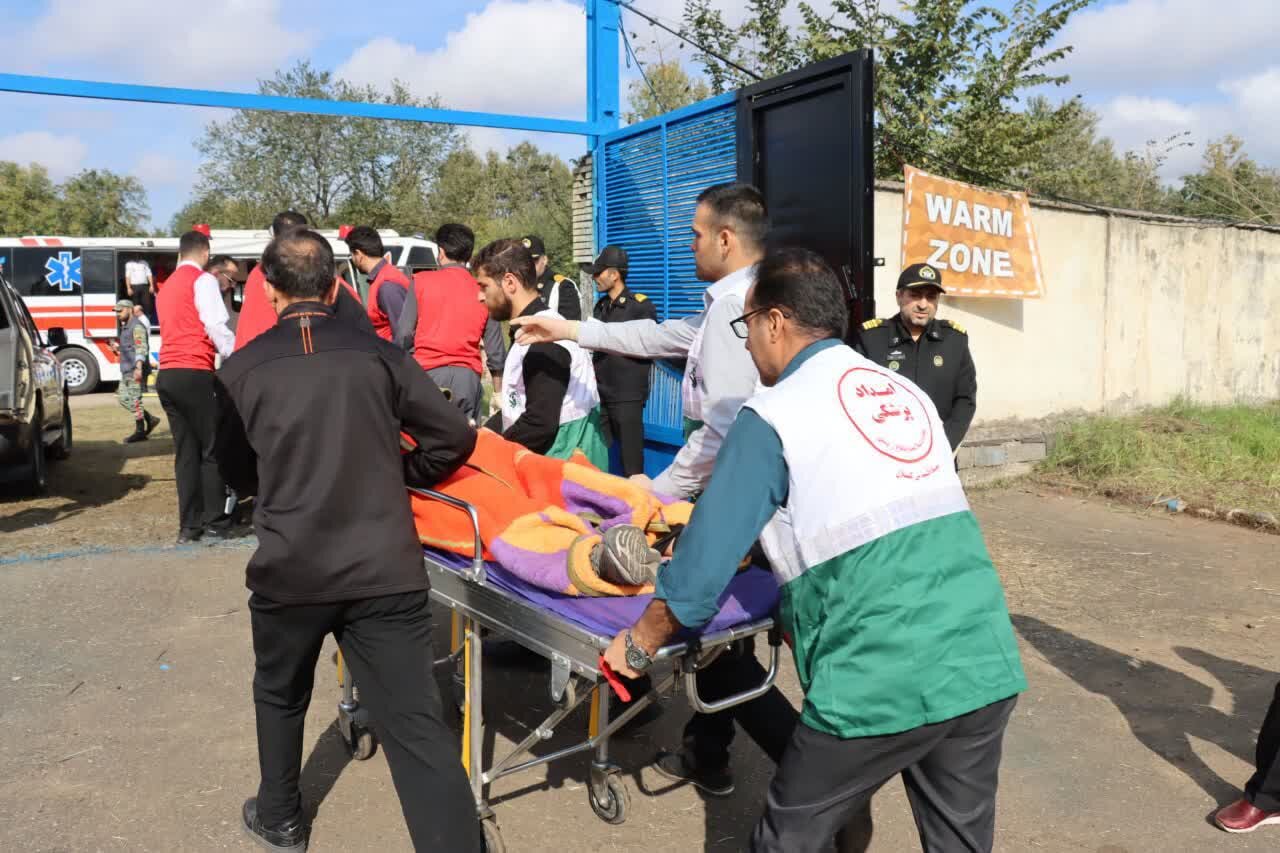 رزمایش زنجیره امداد و نجات مراکز درمانی نیروهای مسلح در رشت برگزار شد رزمایش زنجیره امداد و نجات مراکز درمانی نیروهای مسلح در رشت برگزار شد