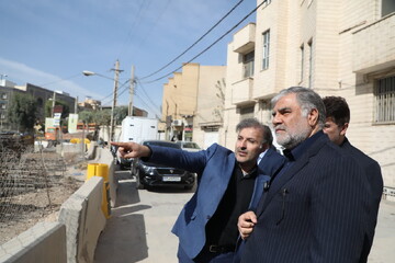 تقاطع غیرهمسطح سپاه قم به ۳۰ درصد پیشرفت فیزیکی رسید