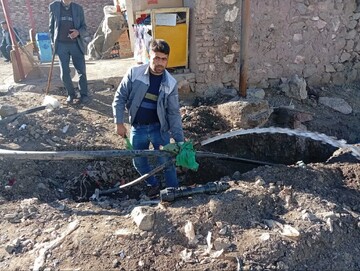 پاشایی: اصلاح ۳۰۰ متر از شبکه آبرسانی روستای کاپوت در خوی