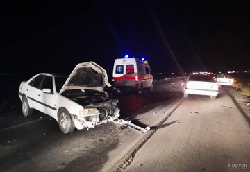 تصادف شدید در محور روانسر–جوانرود با یک کشته و ۹ مصدوم