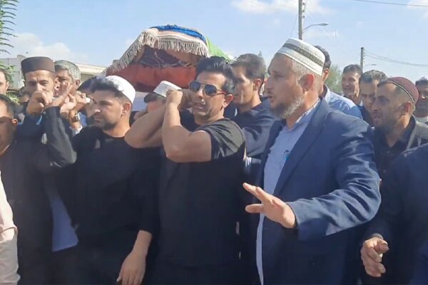 آغاز مراسم تشییع صابر کاظمی