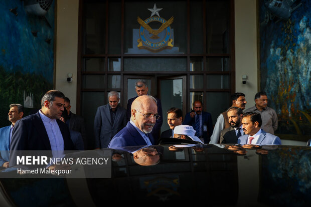 اولین روز سفر رئیس مجلس به کشور پاکستان