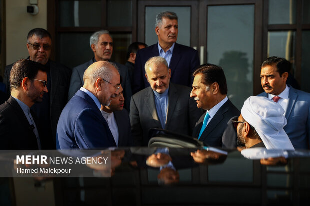 اولین روز سفر رئیس مجلس به کشور پاکستان