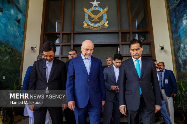 اولین روز سفر رئیس مجلس به کشور پاکستان