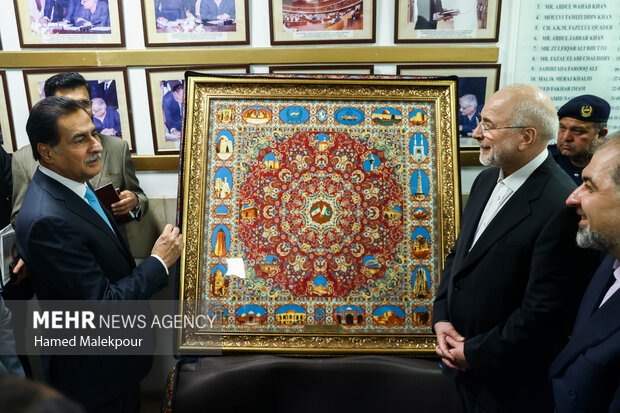 اولین روز سفر رئیس مجلس به کشور پاکستان