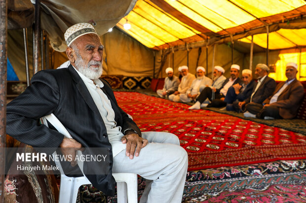 تشییع پیکر «صابر کاظمی» در آق قلا