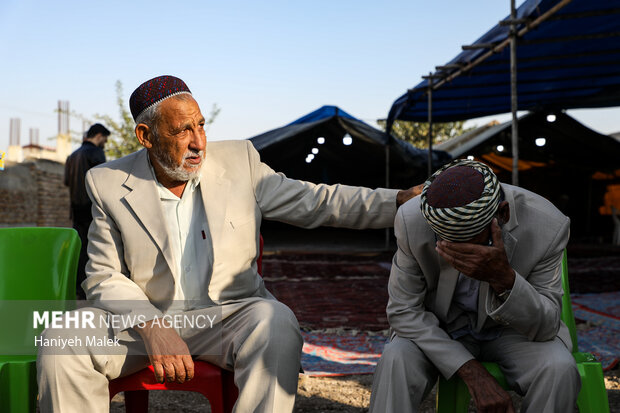 تشییع پیکر «صابر کاظمی» در آق قلا 2