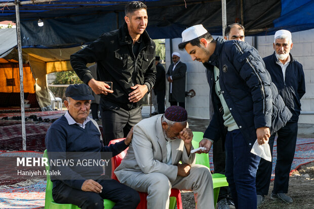 تشییع پیکر «صابر کاظمی» در آق قلا 3