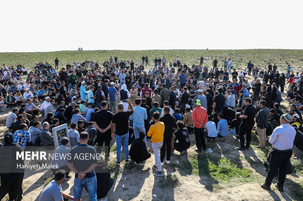 خاکسپاری پیکر زنده‌یاد «صابر کاظمی» در آق قلا