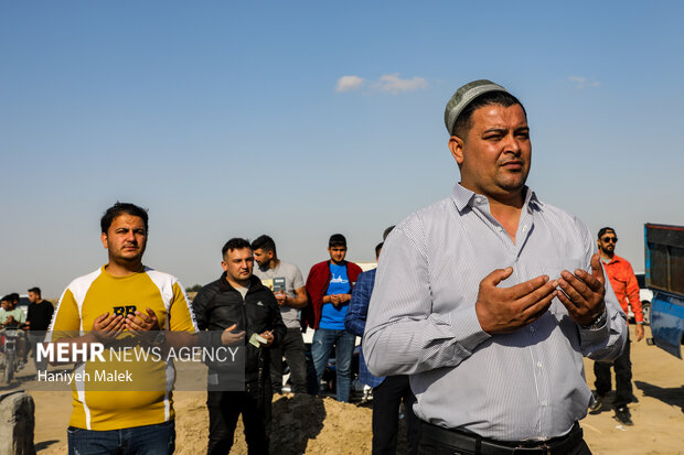 خاکسپاری پیکر زنده‌یاد «صابر کاظمی» در آق قلا