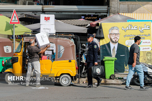 حال و هوای انتخابات مجلس در شهر بغداد