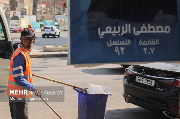 حال و هوای انتخابات مجلس در شهر بغداد 11