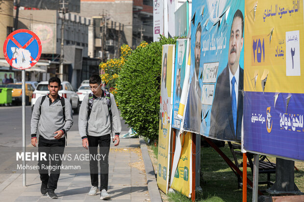 حال و هوای انتخابات مجلس در شهر بغداد 17