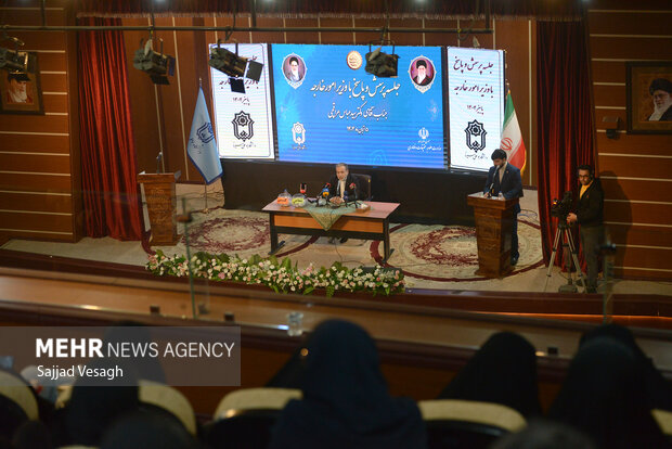 حضور وزیر امور خارجه در دانشگاه بوعلی