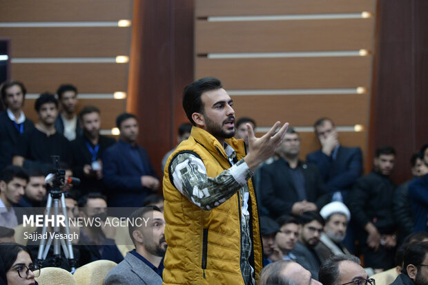 حضور وزیر امور خارجه در دانشگاه بوعلی