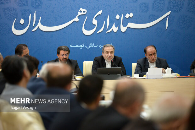 روز دوم سفر وزیر امور خارجه به همدان 34