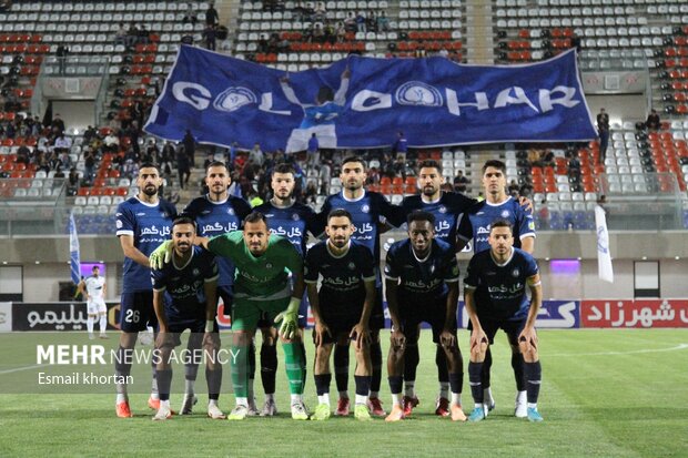 لیگ برتر فوتبال ایران گل گهر سیرجان یک ذوب آهن اصفهان دو