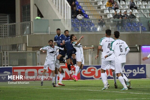 لیگ برتر فوتبال ایران گل گهر سیرجان یک ذوب آهن اصفهان دو