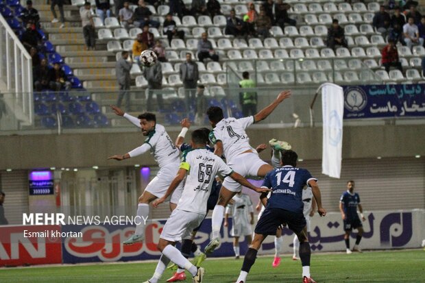 لیگ برتر فوتبال ایران گل گهر سیرجان یک ذوب آهن اصفهان دو