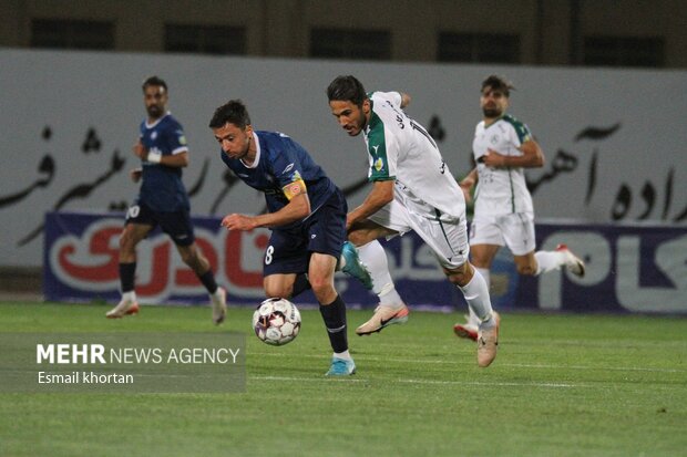 لیگ برتر فوتبال ایران گل گهر سیرجان یک ذوب آهن اصفهان دو