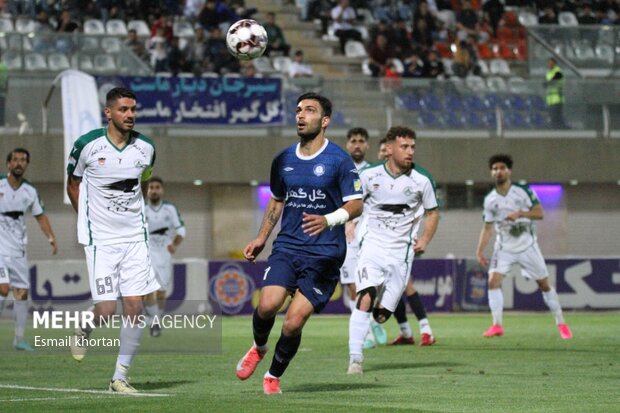 لیگ برتر فوتبال ایران گل گهر سیرجان یک ذوب آهن اصفهان دو