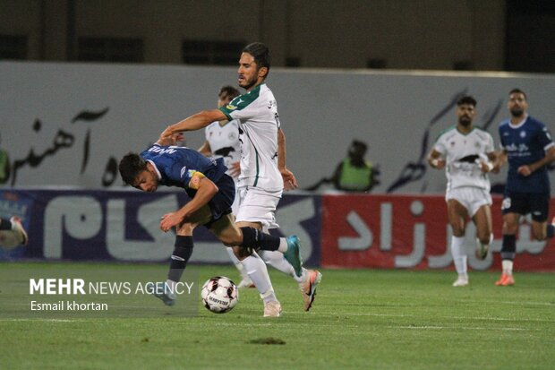 لیگ برتر فوتبال ایران گل گهر سیرجان یک ذوب آهن اصفهان دو