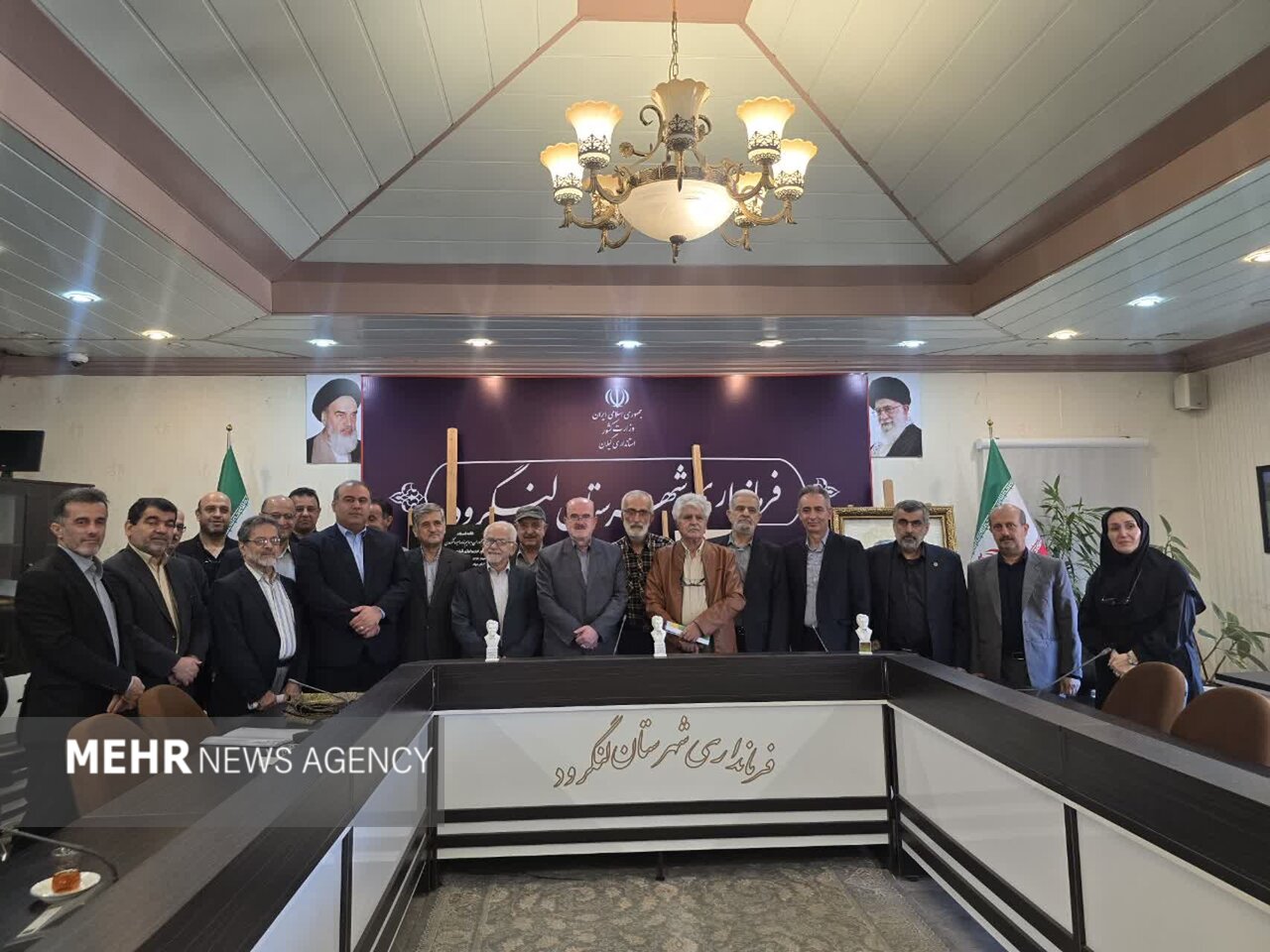 رونمایی از پوستر نکوداشت پدر علم فیزیولوژی گیاهی در لنگرود برگزار شد