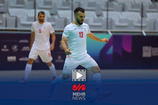 تساوی تیم ملی فوتسال ایران و افغانستان