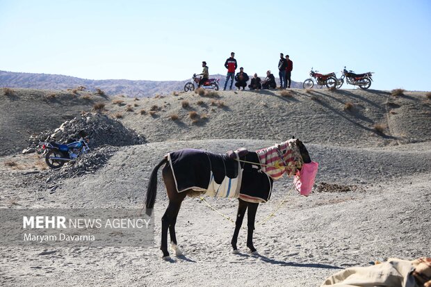 کورس اسبدوانی پاییزه روستای باغلق