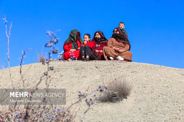 کورس اسبدوانی پاییزه روستای باغلق