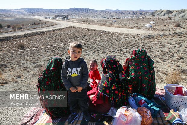 کورس اسبدوانی پاییزه روستای باغلق