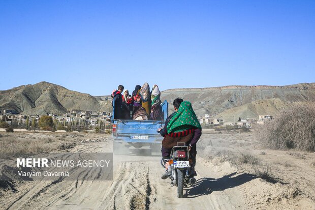 کورس اسبدوانی پاییزه روستای باغلق