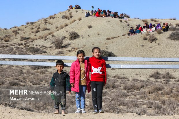 کورس اسبدوانی پاییزه روستای باغلق