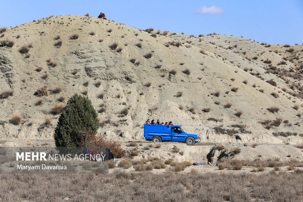 کورس اسبدوانی پاییزه روستای باغلق