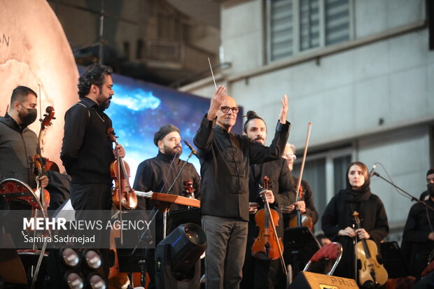 اختتامیه پویش «در مقابل ایران زانو می‍زنید»