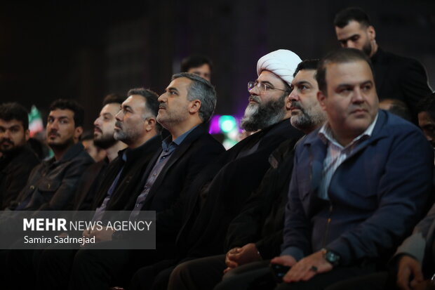 اختتامیه پویش «در مقابل ایران زانو می‍زنید»