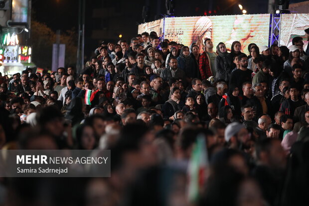 اختتامیه پویش «در مقابل ایران زانو می‍زنید»