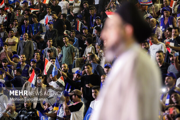 بزرگترین گردهمایی انتخاباتی بغداد