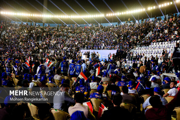 بزرگترین گردهمایی انتخاباتی بغداد