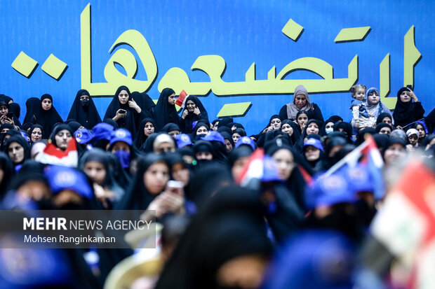 بزرگترین گردهمایی انتخاباتی بغداد