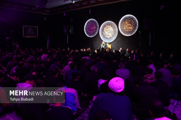 عزاداری ایام فاطمیه هیئت ثارالله کرمانشاه